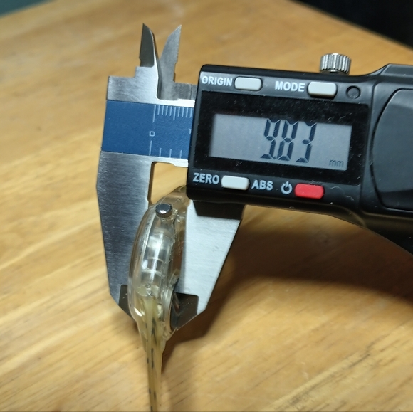 X Swatch Acrylic case black hour markers on white dial ring original Chrysler - Picture 8 of 11